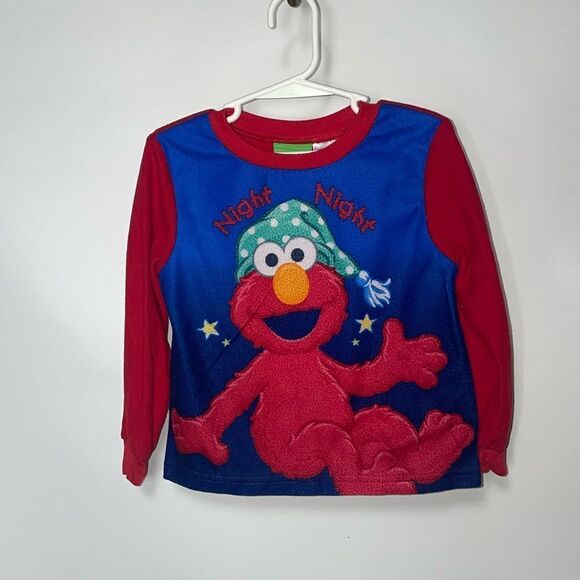 Elmo Childs fleece night shirt - Picture 1 of 7